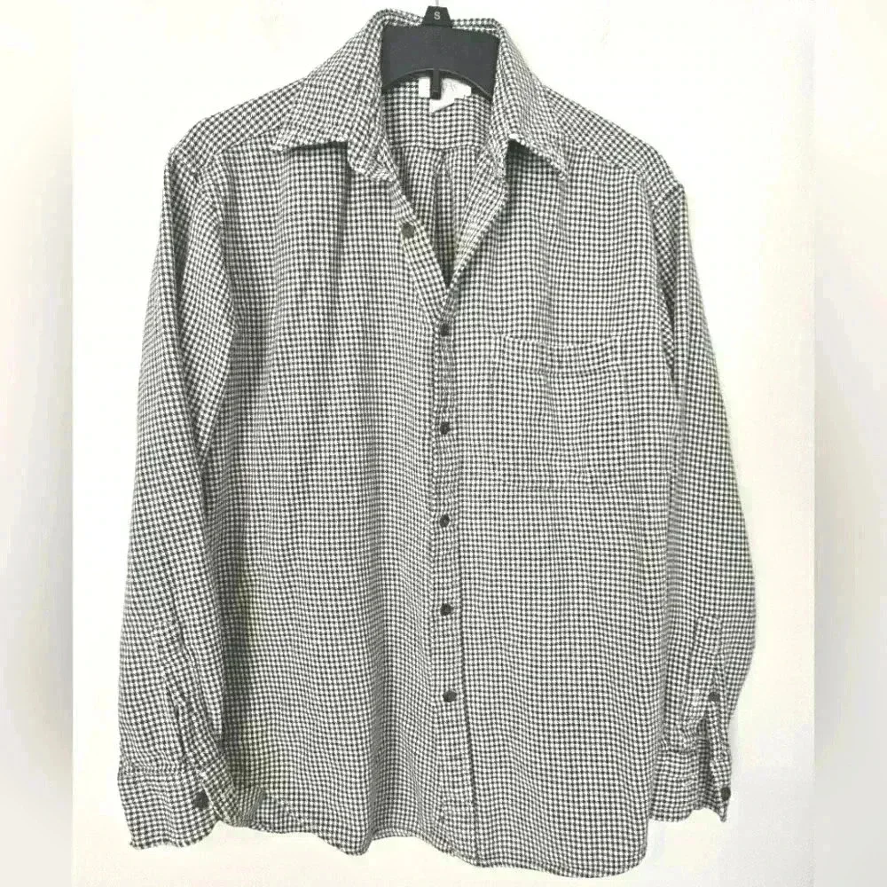 J CREW 100% COTTON BUTTON DOWN SIZE SMALL EUC